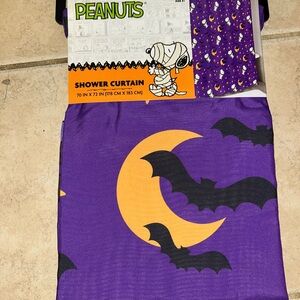 Snoopy Halloween Shower Curtain